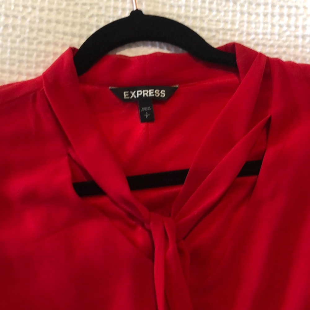 Express Red Dress - Picture 2 of 5